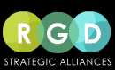 logotipo de la empresa patrocinadora de la web Enrique Varela llamado RGD Alianzas Estratégicas